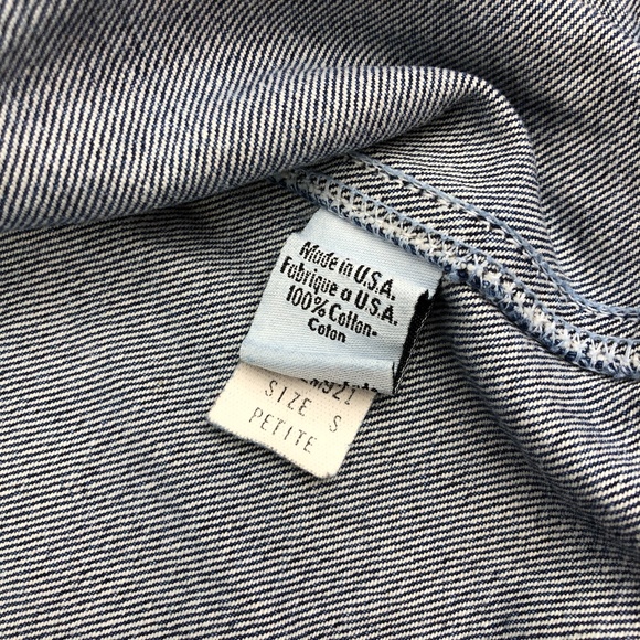 Calvin Klein CK Vintage Denim Jean Vest - Picture 5 of 7